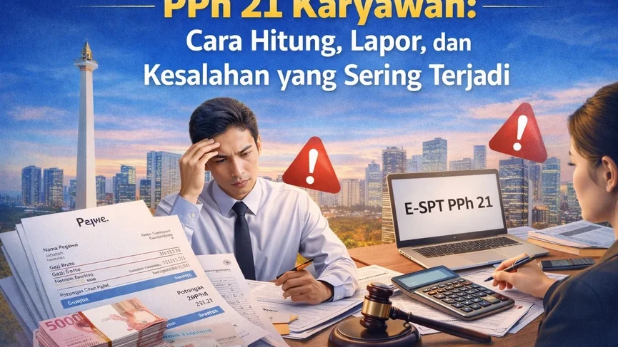 PPh 21 Karyawan: Cara Hitung, Lapor, dan Kesalahan Umum