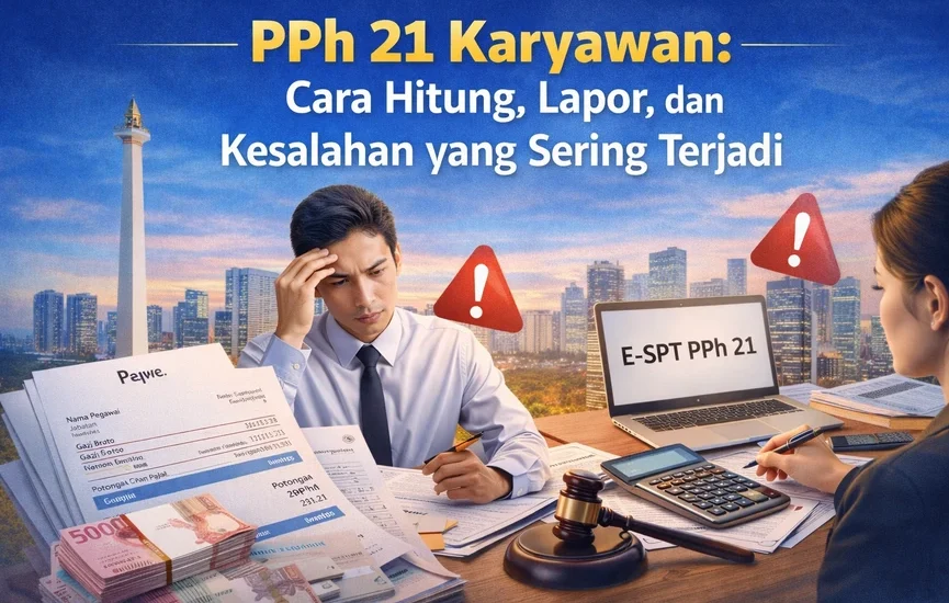 PPh 21 Karyawan: Cara Hitung, Lapor, dan Kesalahan Umum