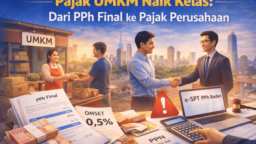 Pajak UMKM Naik Kelas: Dari PPh Final ke Pajak Perusahaan