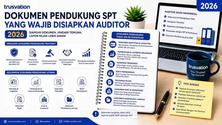 Dokumen Pendukung SPT yang Wajib Disiapkan Auditor
