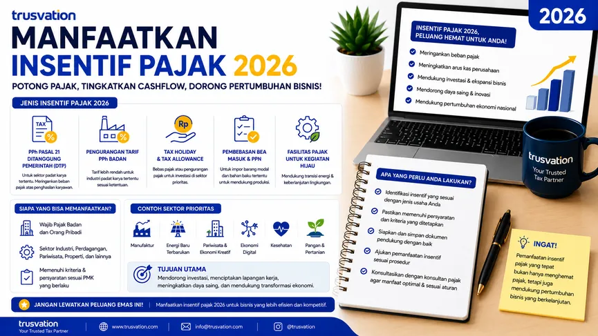 Manfaatkan Insentif Pajak 2026