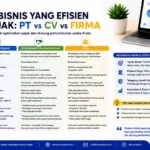 Pilih Struktur Bisnis Paling Efisien Pajak 2026